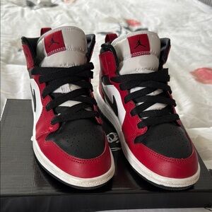 Kids Red and Black Sneakers